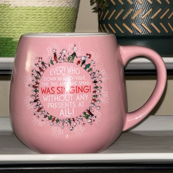 The Grinch Who Stole Christmas Pink Mug - Picture 3 of 6